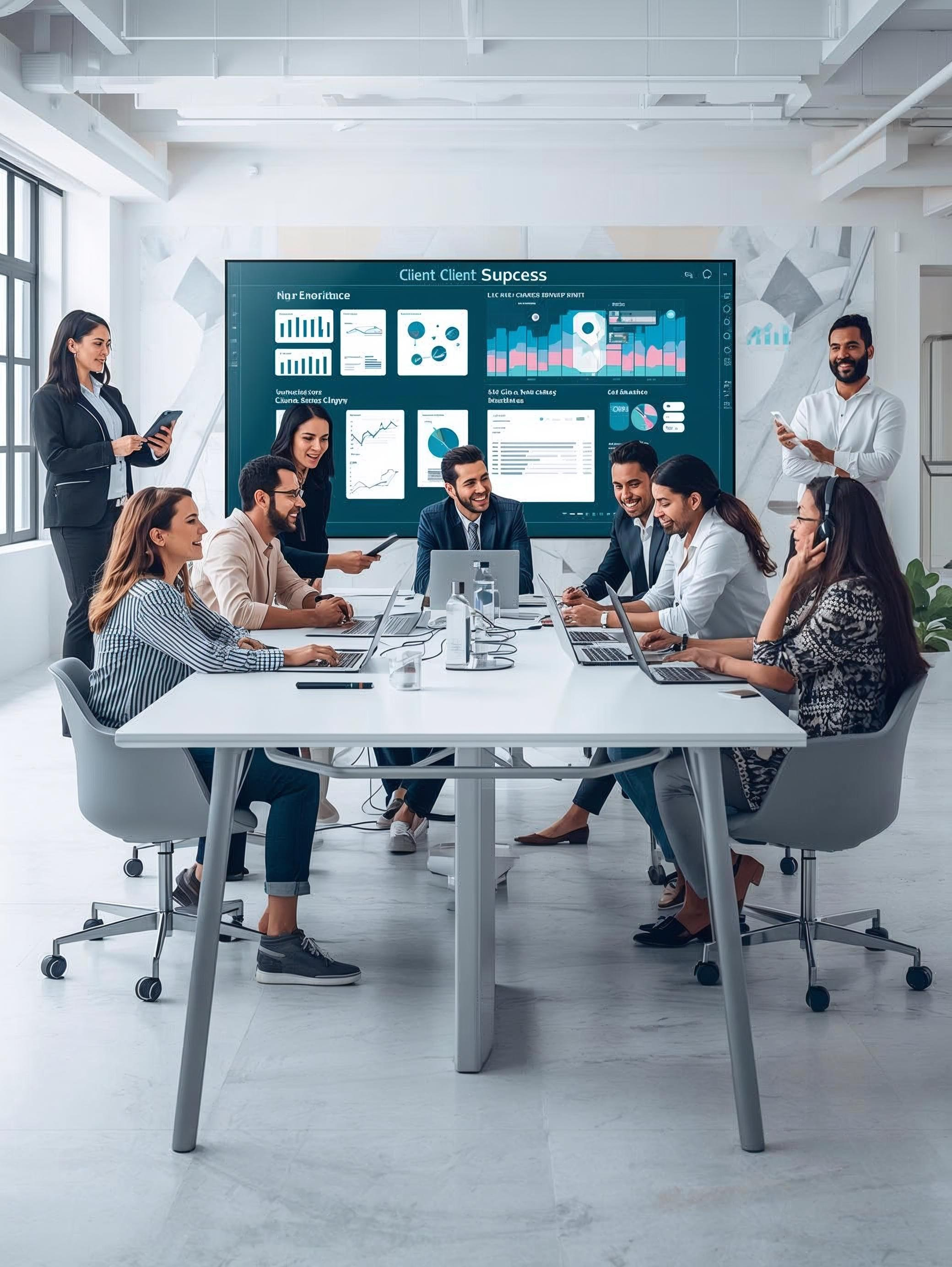 Creative team illustration